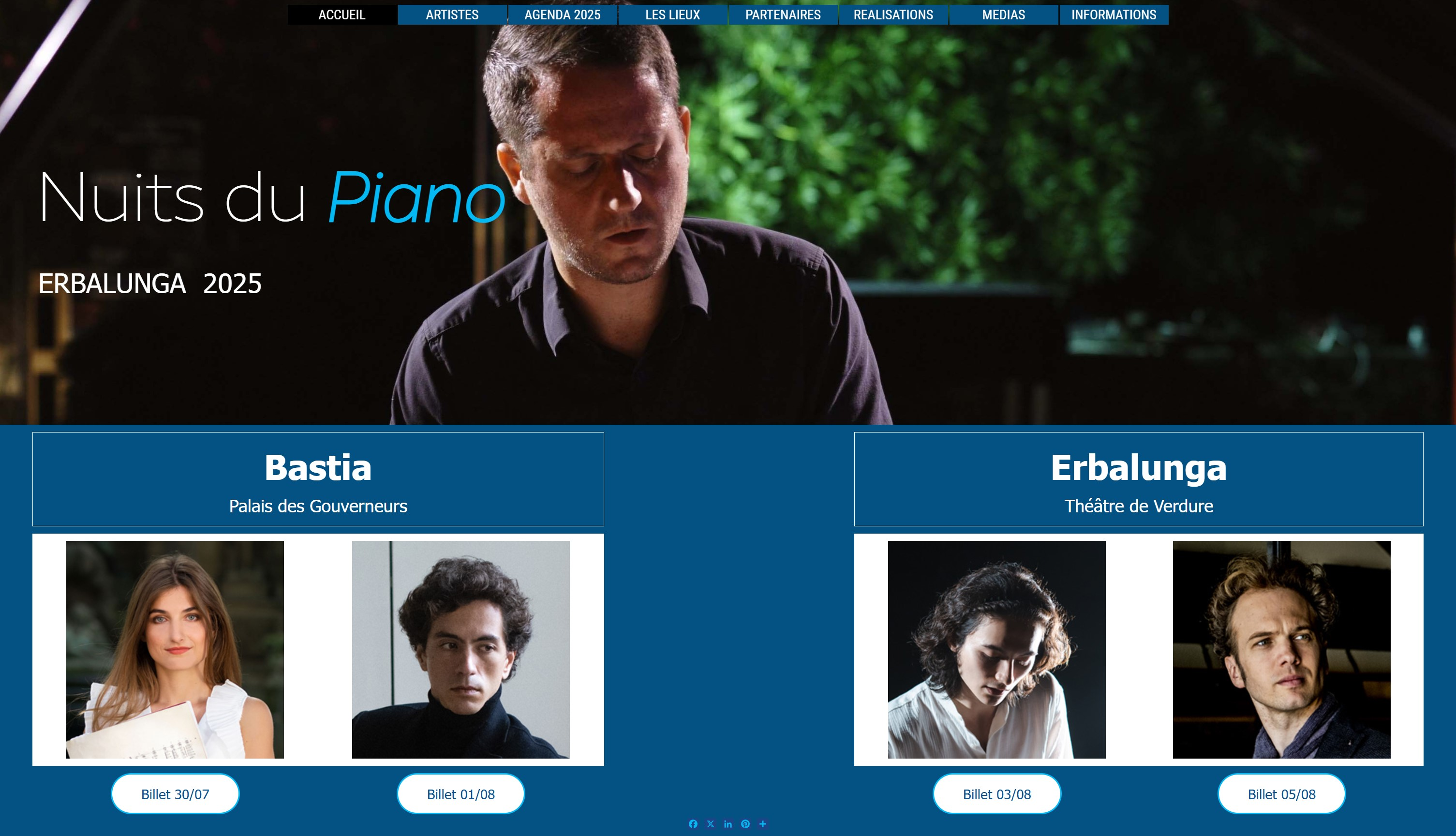 Festival Les Nuits du Piano d'Erbalunga